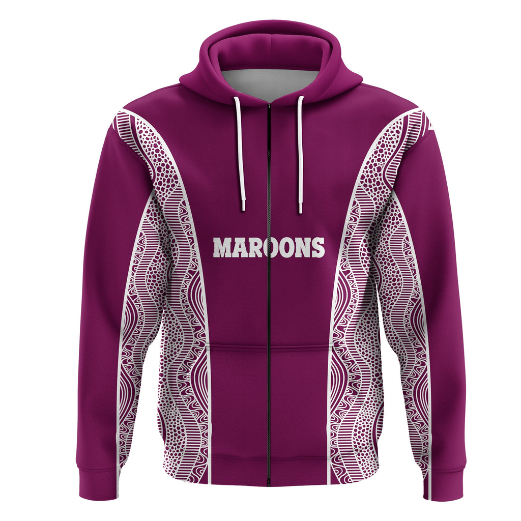 custom-personalised-queensland-zip-hoodie-maroons-simple-aboriginal