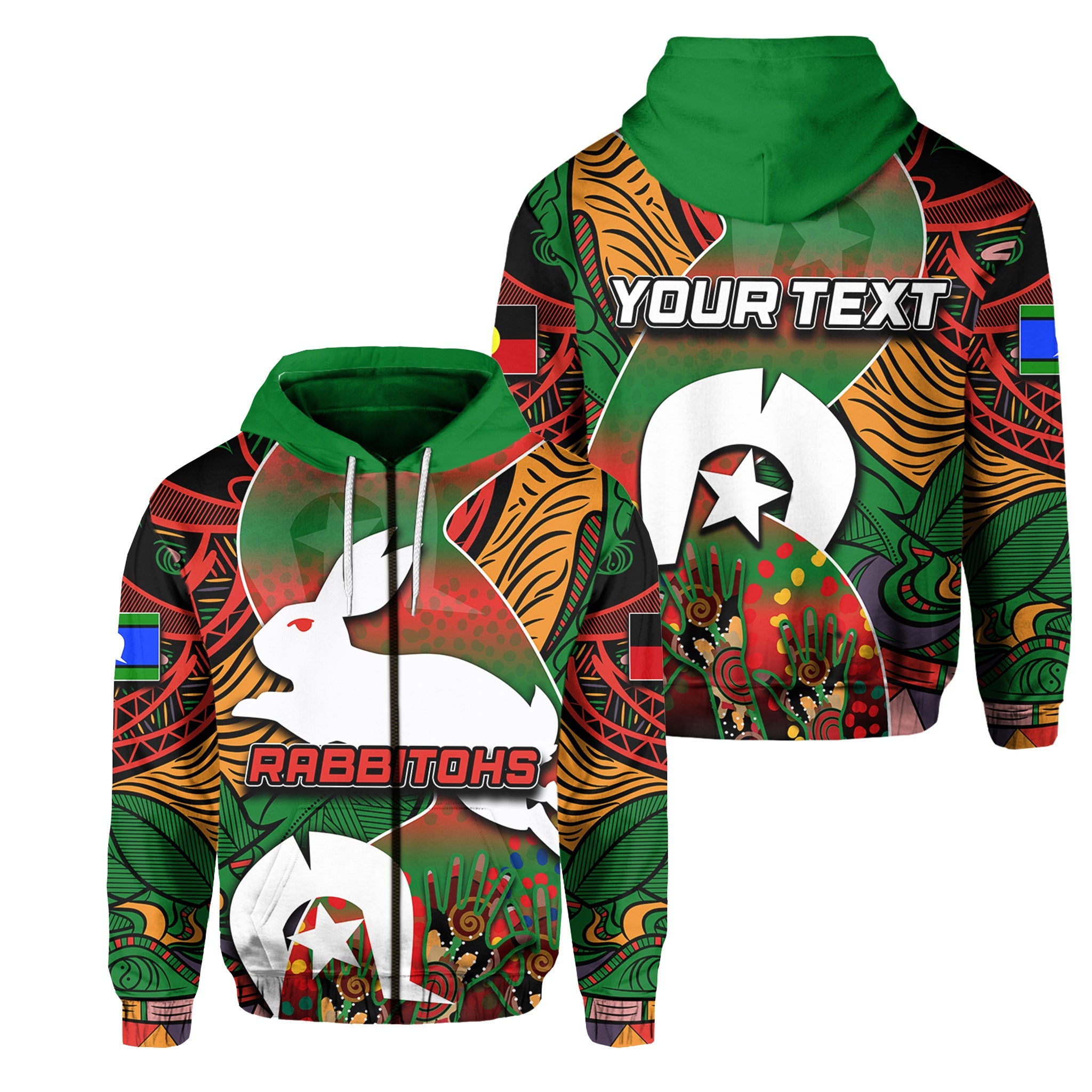 custom-personalisednaidoc-rabbitohs-zip-hoodie-torres-strait-islander