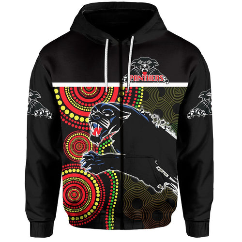 custom-personalisedpanthers-indigenous-zip-hoodie
