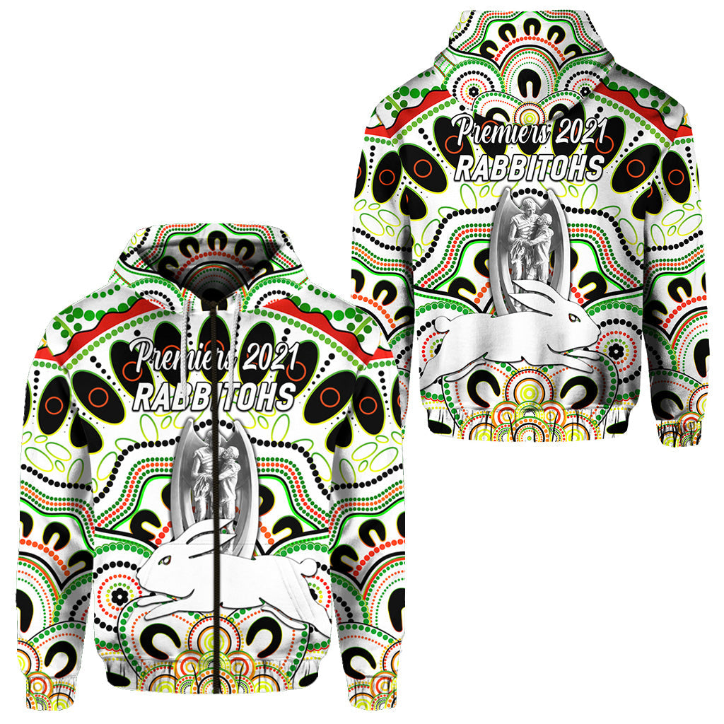 south-sydney-rabbitohs-zip-hoodie-2021-indigenous-premiers-trophy-white